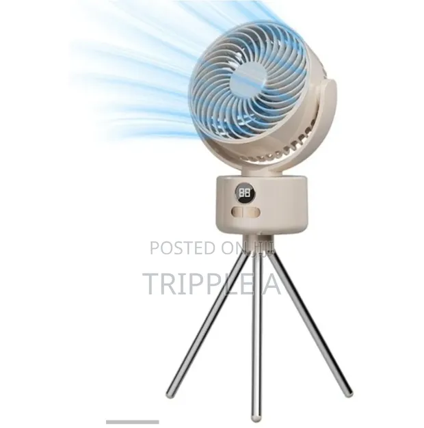 Portable Rechargeable Standing Fan - 1