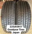 Long Lasting Tires from Japan - Size 225/65R17 - 1