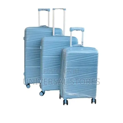 Set of 3 Large, Medium, Small 4-Wheel Suitcases - 1