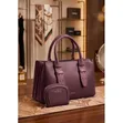 CHRISBELLA Crimson Signature Tote Vanity Set - 2