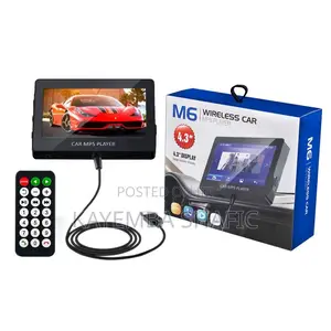 M6 Wireless Car MP5 Player with 4.3" Screen & Bluetooth
