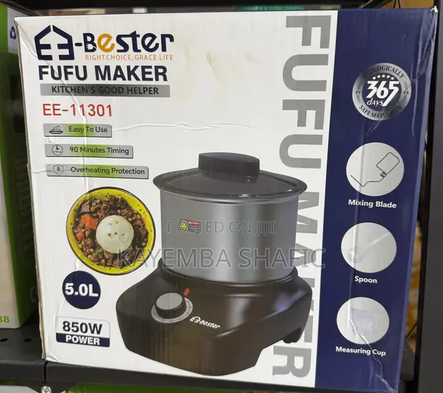 E-Bester 5L Fufu Maker (850W) - Model EE-11301 - 1