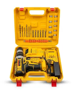 25V Cordless Electric Power Drill & Tool Kit