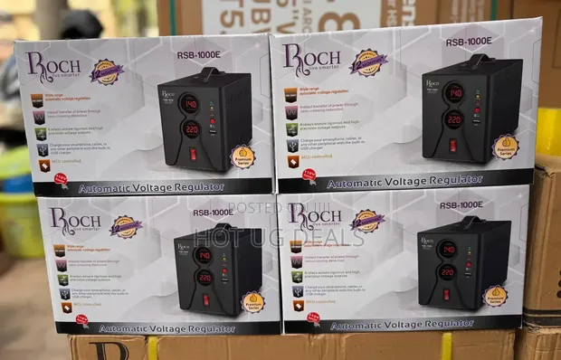 Roch 1000W Automatic Voltage Regulator/Stabilizer - 1