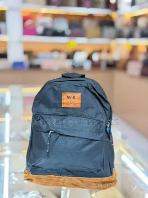 Stylish Black Casual Backpack for Men & Women