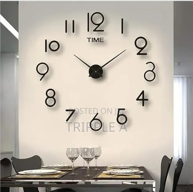 Acrylic Analog Wall Clock - 1