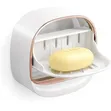Waterproof Soap Dish with Drainage Box - 2