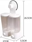 Double Wall Mounted Liquid Soap Dispenser - 3