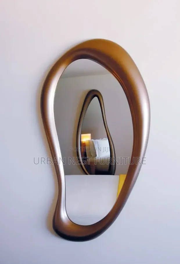 Artisan Wooden Mirror - 1