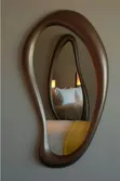 Artisan Wooden Mirror - 2