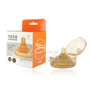 Double-Layer Silicone Nipple Shield with Case