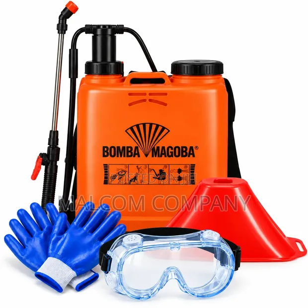 Bomba Magoba Backpack Knapsack Sprayer Kit with Safety Gear - 1