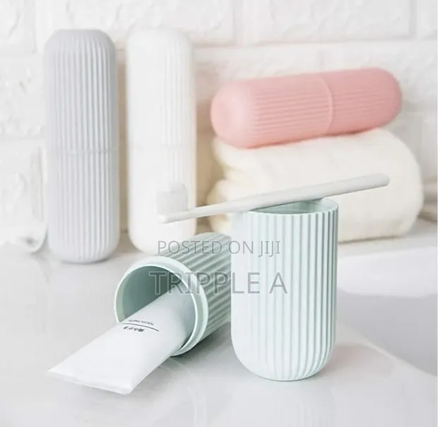 Portable Toothpaste and Toothbrush Holder - 1