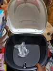 Motorcycle Top Box Helmet Storage Carrier With Keys - 2