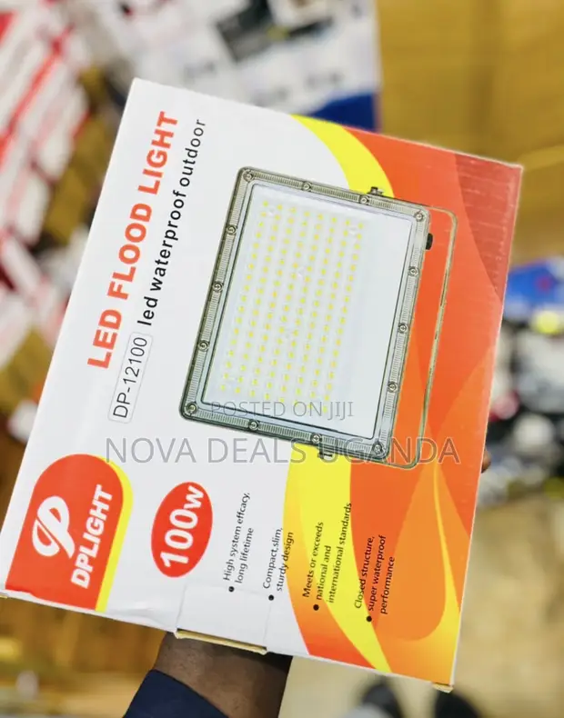 DPLIGHT 100W Solar LED Flood Light - 1