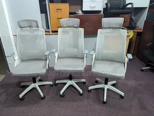 Adjustable Mesh Back Office Chair with Headrest
