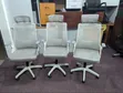 Adjustable Mesh Back Office Chair with Headrest - 1