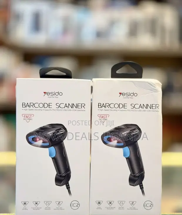 Yesido Wired Barcode Scanner Reader - 1