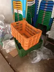 Orange Plastic Crates - 1