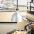 Silver Commercial Retractable Food Warmer Heat Lamps - 2