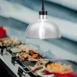 Silver Commercial Retractable Food Warmer Heat Lamps - 3