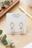 Fashion Earrings - Silver, Gold, Black - 4