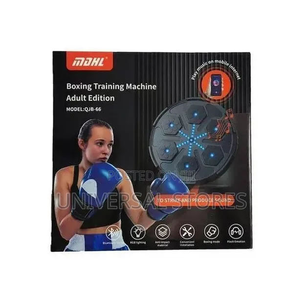Smart Electronic Boxing Machine with Bluetooth Music - 1