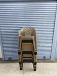 Portable Armful Plastic Chairs (1pc) - 1