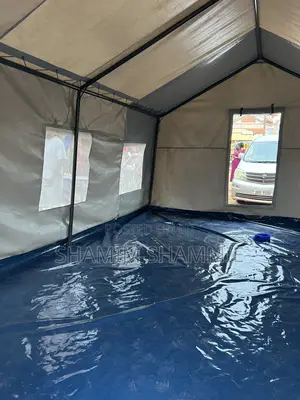 Clinical Tent - PVC, Ventilated, Heavy Duty Metal Frame