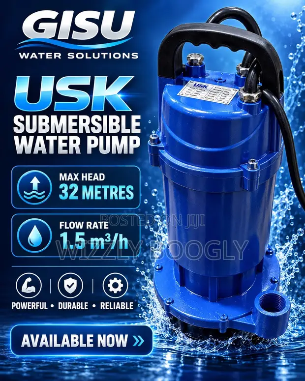 Original USK Submersible Water Pump for Deep Wells - 1