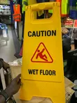 Caution Signs - Safety Warning Posts - 1