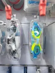 Children's Swimming Goggles and Caps Set - 1