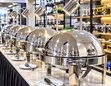 Round Stainless Steel Chafing Dish - 1
