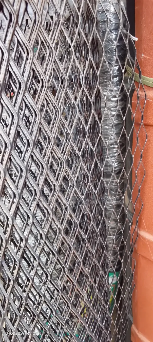 Mild Steel Expanded Mesh 4x8 Feet - 1