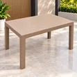 Cocktail Dining Plastic Table - Seats 6 - 2