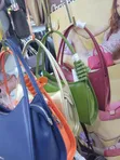 Chrisbella Structured Office Handbag - Blue - 2