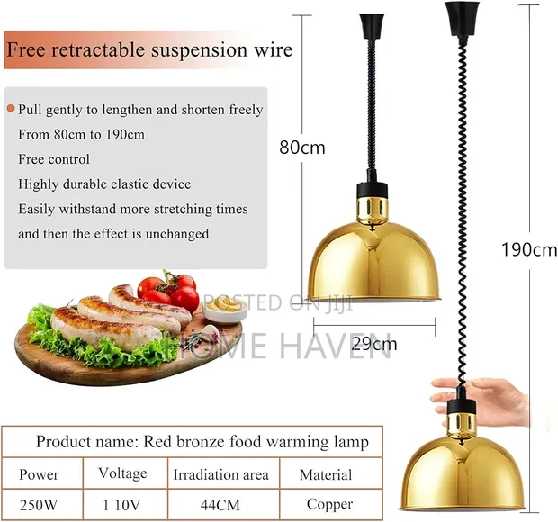 Retractable Commercial Food Warmer - 1