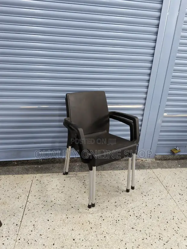 Metal Stands and Plastic Chairs - 1