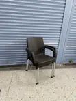 Metal Stands and Plastic Chairs - 1