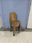 Mesh Mat Plastic Chairs - 1