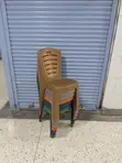 Mesh Mat Plastic Chairs - 2