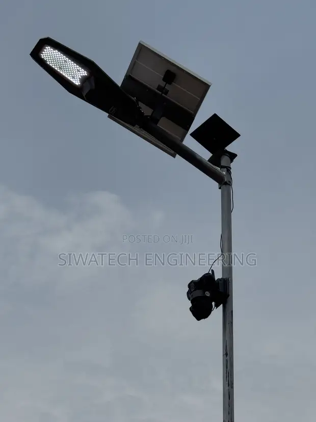 Solar Security Camera and Lights - 1