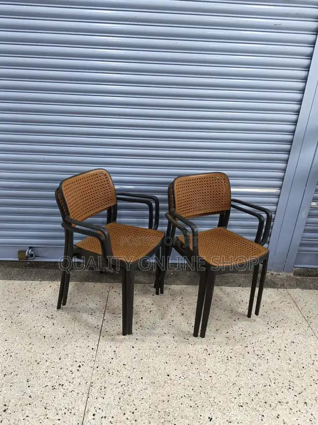 Brand New Plastic Dining Chairs (Set of 4) - 1