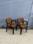 Brand New Plastic Dining Chairs (Set of 4) - 2