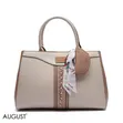 Chain-Detail Handbag with Coin Purse - 1