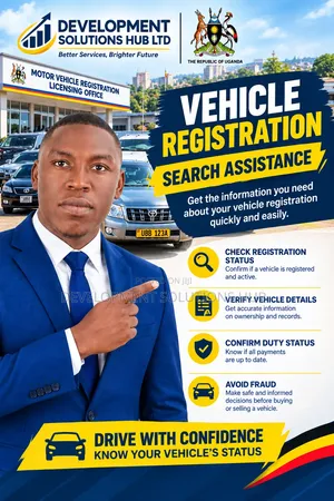 Vehicle Registration & Search Assistance - Kampala