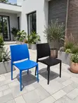 Plastic Dining Chairs (Set of 4) - 1