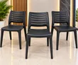 World Industries Multipurpose Plastic Dining Chairs (1 Pc) - 1