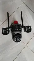 600W Solar Security Camera Light WiFi | 4MP+4MP Dual Camera - 2