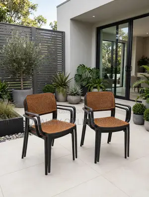 Brand New Plastic Dining Chairs (Set of 4)